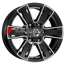 7x17/6x139,7 ET38 D100,1 Севенна (КС726) Алмаз черный